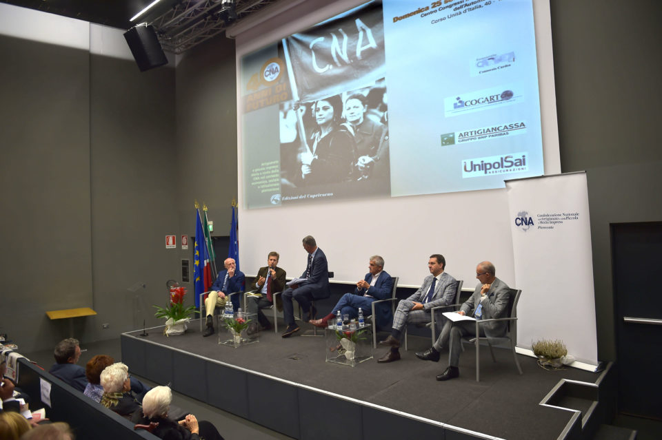 Torino 25 09 2016 Museo dell'Automile di Torino Convegno e presentazione del libro "40 Anni di Futuro CNA"