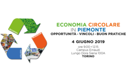 ECONOMIA CIRCOLARE IN PIEMONTE OPPORTUNITÀ VINCOLI BUON PRATICHE 4 GIUGNO 2019 - CRU Unipol festival dello sviluppo sostenibile